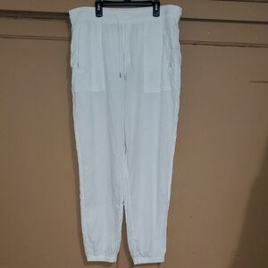 Athleta Women's White Sweatpants